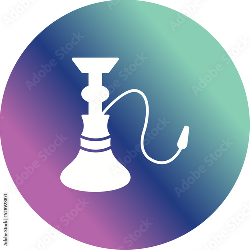 Unique Hookah Vector Icon