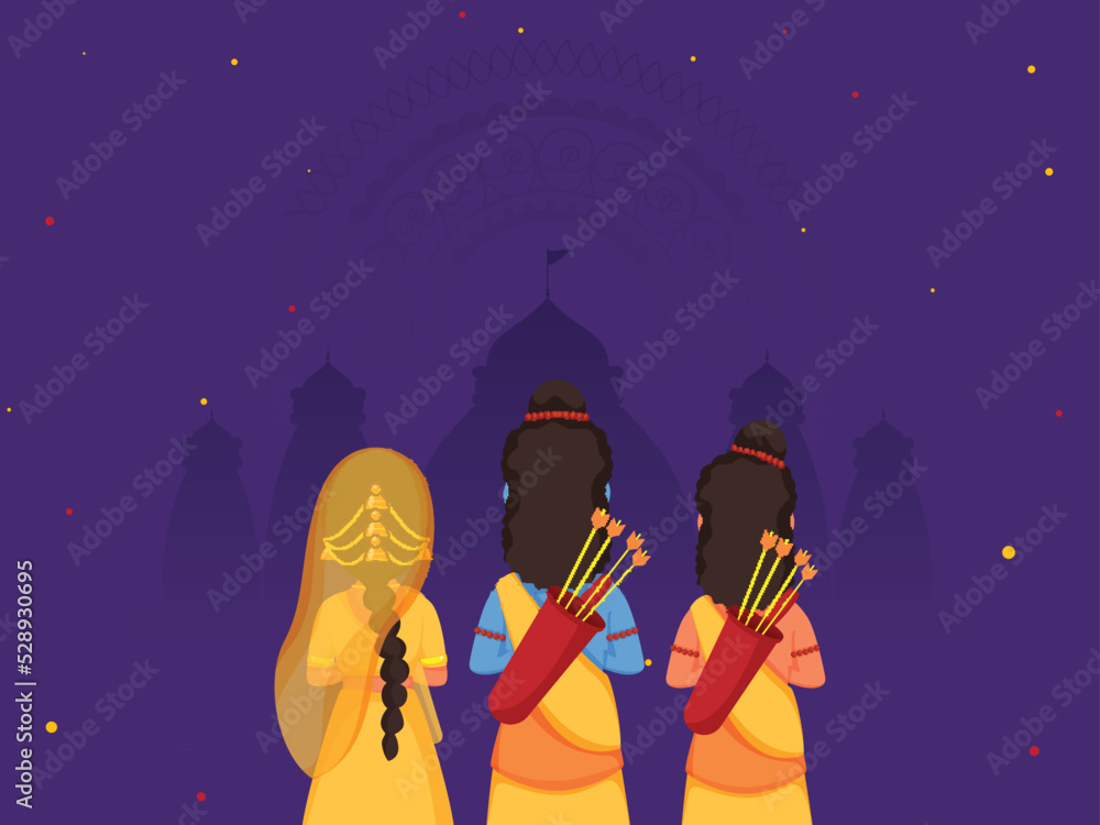 back-view-of-hindu-mythology-lord-rama-with-his-wife-little-brother