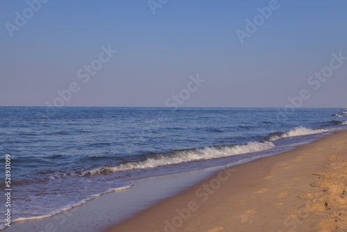 The Baltic Sea and the beach
