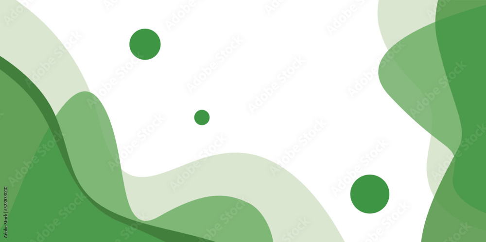 Green stylish liquidity color background design. Fluid gradient shapes ...