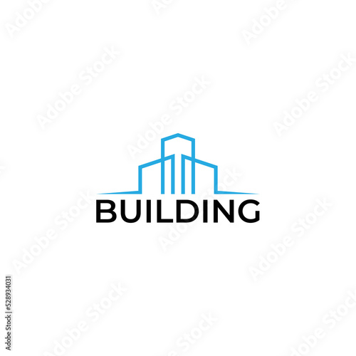 Modern Real Estate company Logo Design illustration