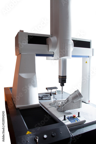 Precision Measuring Machine in Manufacturing Factory