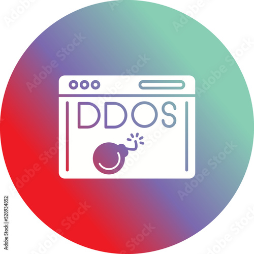 Ddos Attack Icon