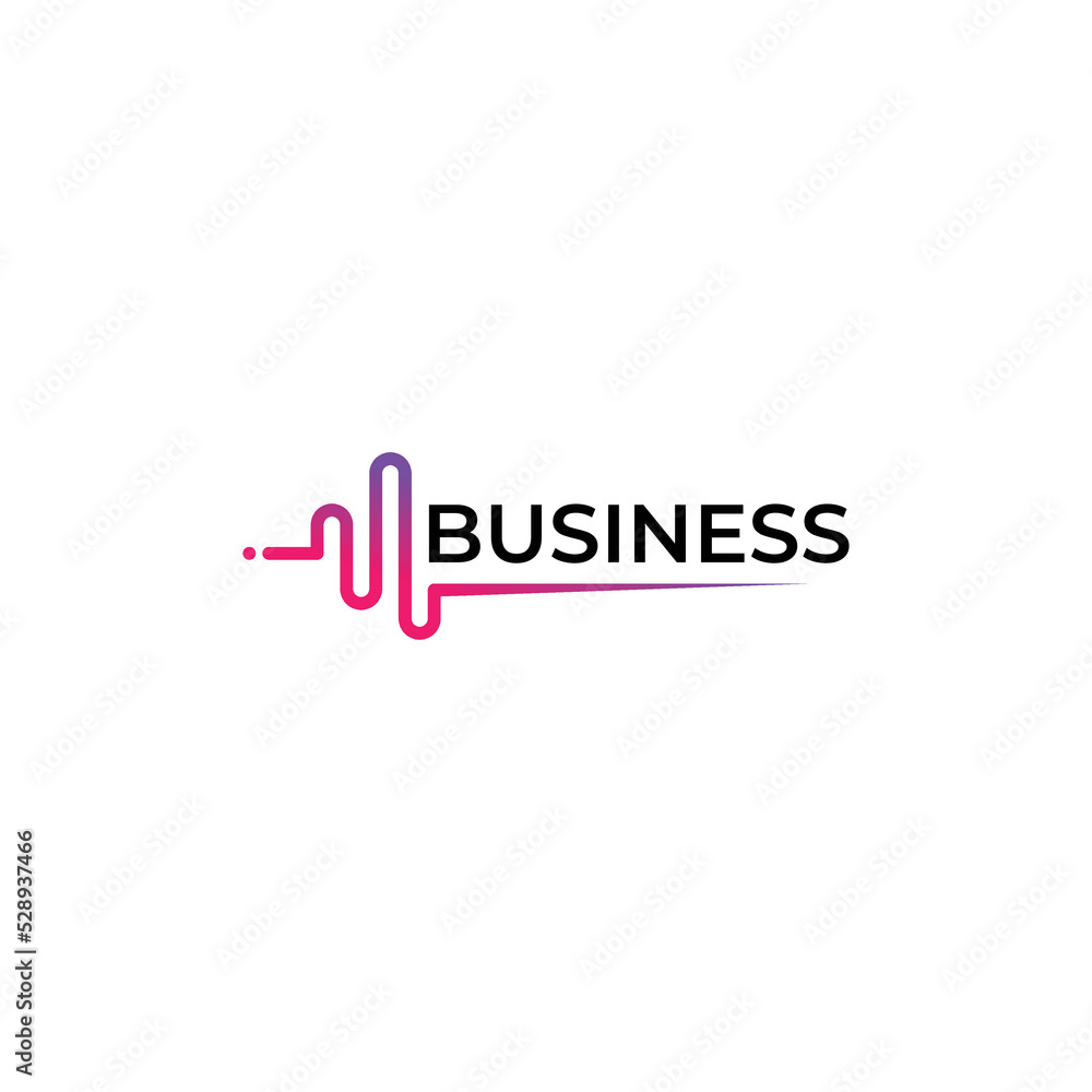 wave logo vector design illustration