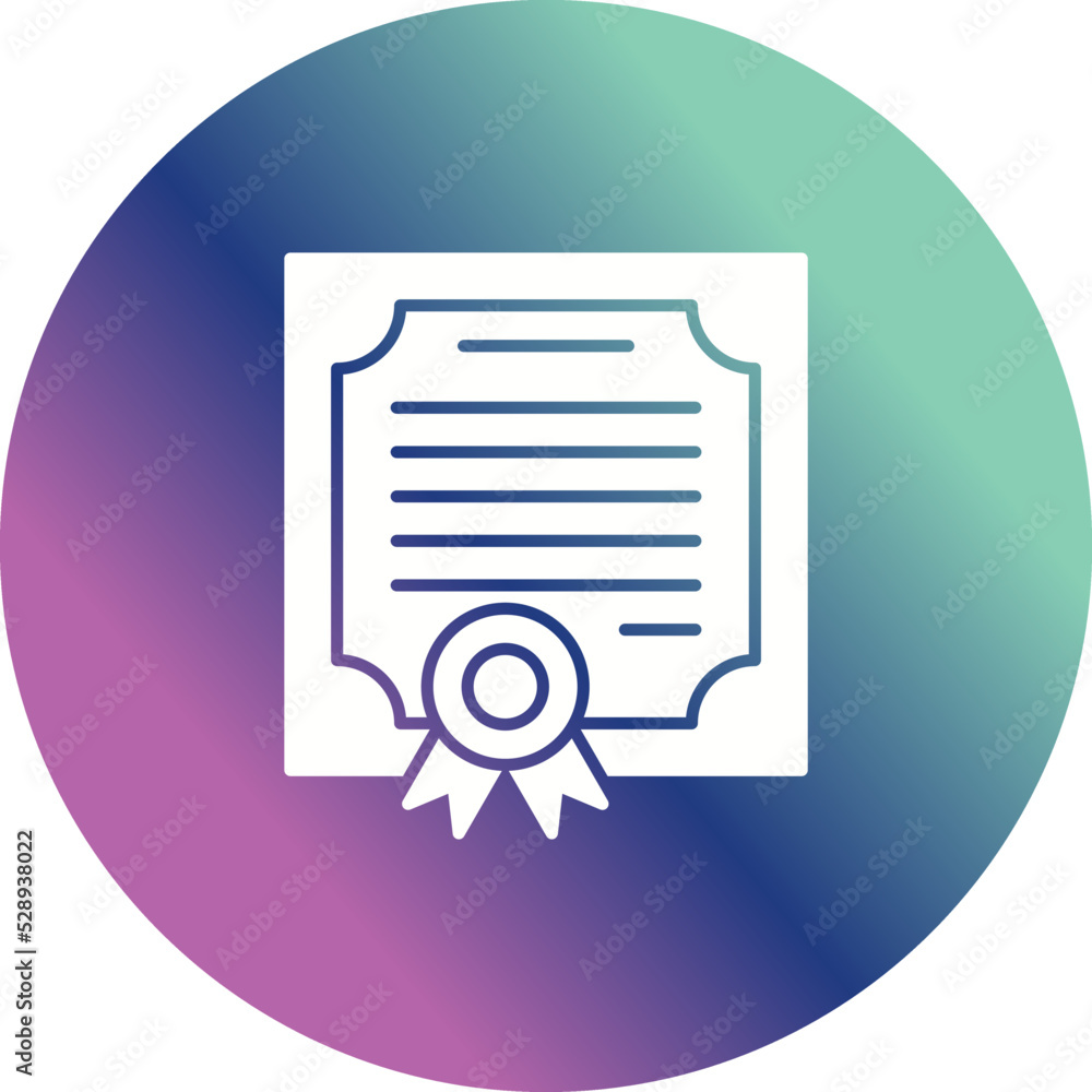 Certificate Icon Certificate Icon