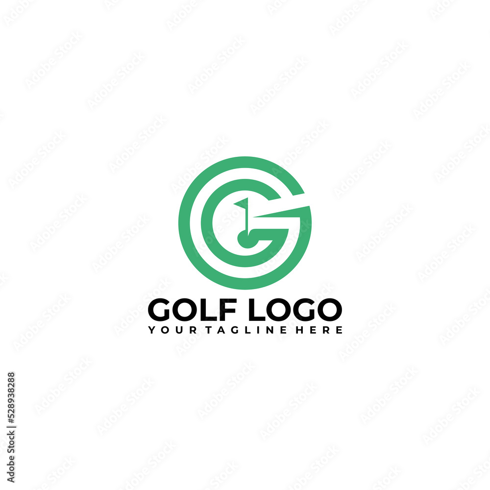 golf logo icon vector design illustration golf logo icon vector design illustration
