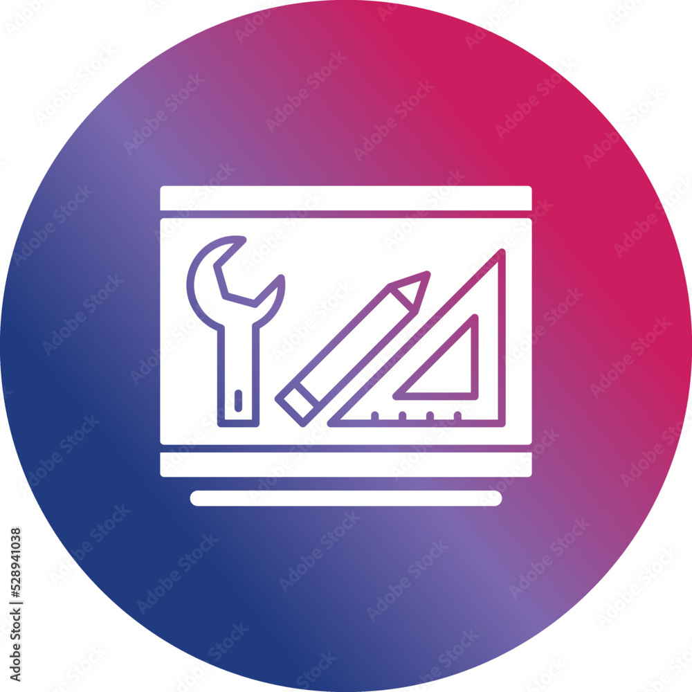 Fototapeta premium Tools Icon