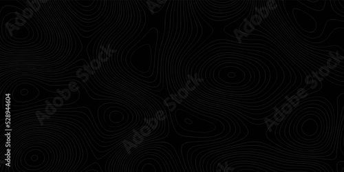 Topographic map background geographic line map with elevation assignments. Modern design with White background with topographic wavy pattern design.paper texture Imitation of a geographical map shades © Sajjad