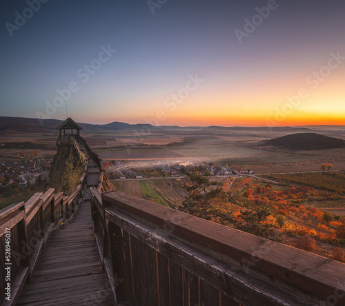 Famous medieval castle of B...