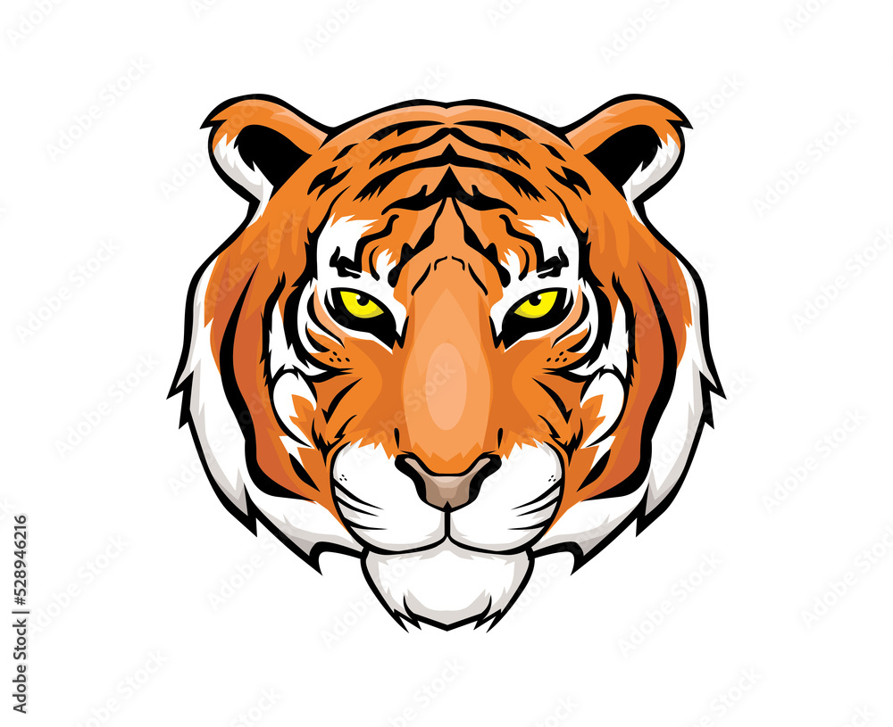tiger head vector tiger head vector