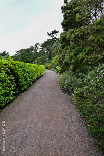 Botanischer Garten Inverewe Garden  bei Poolewe  Achnasheen  Highland  Schottland