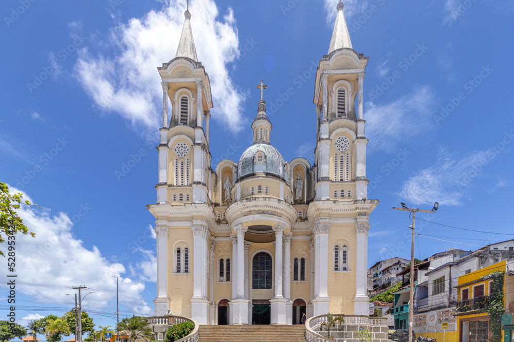 church in the city of Ilheus, State of Bahia, Brazil church in the city of Ilheus, State of Bahia, Brazil