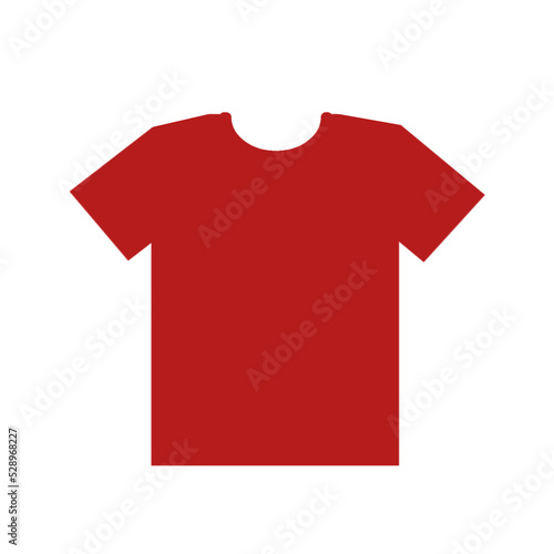 Red shirt mockup for designer clothes mockup or others