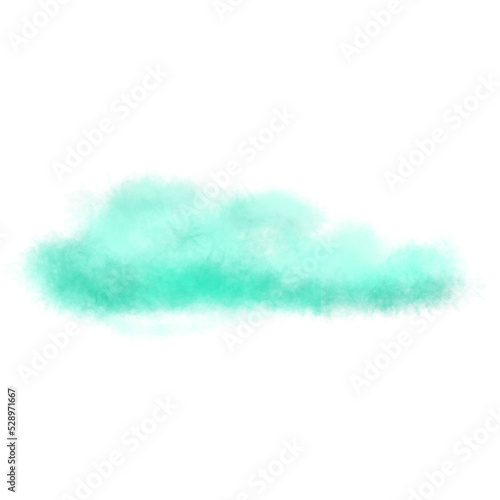 abstract cloud sky watercolor style