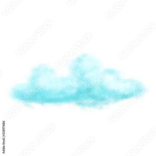 abstract cloud sky watercolor style