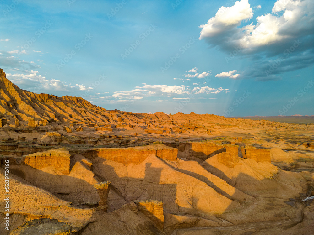 rift valley in the gobi in Xinjiang China