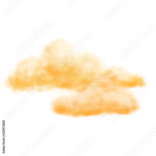 abstract cloud sky watercolor style