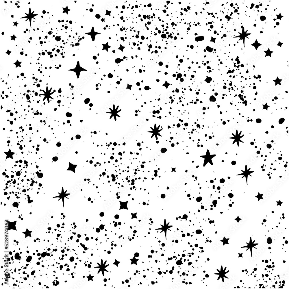 Light effect with many glitter particles Light effect with many glitter particles