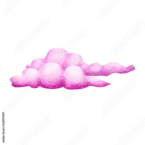 abstract cloud sky watercolor style