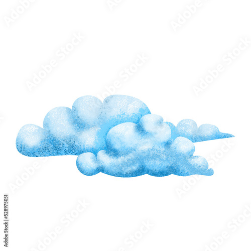 abstract cloud sky watercolor style