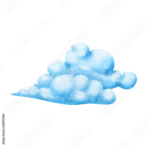abstract cloud sky watercolor style