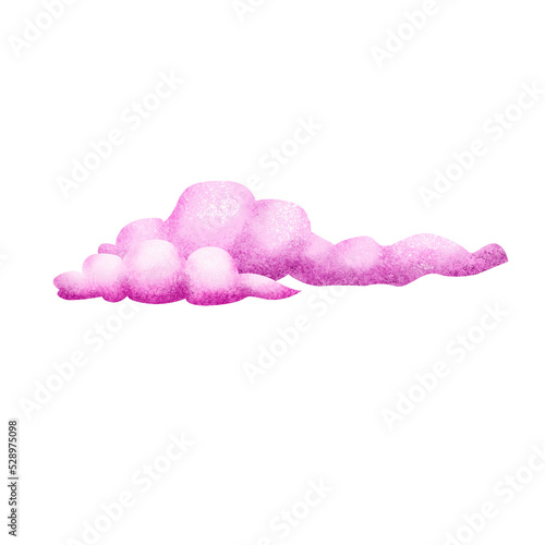 abstract cloud sky watercolor style