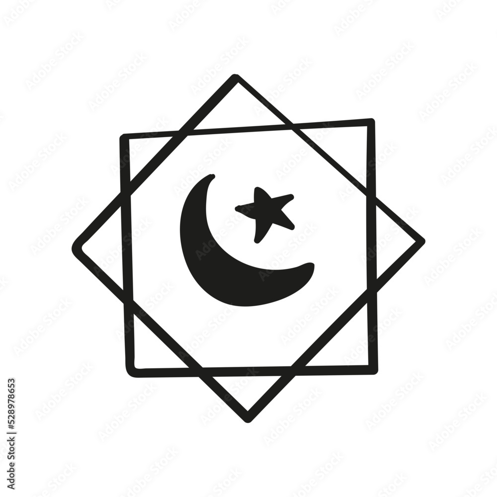 islamic ramadan doodle decoration islamic ramadan doodle decoration