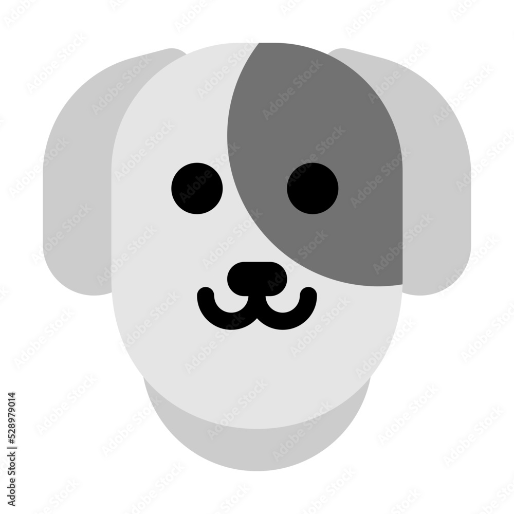 dalmatian head dalmatian head