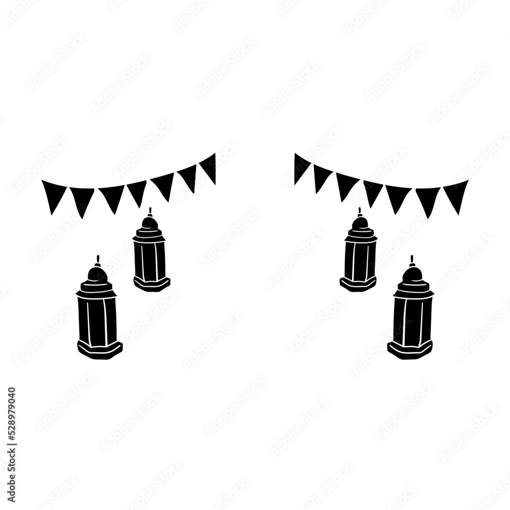 islamic ramadan doodle decoration islamic ramadan doodle decoration