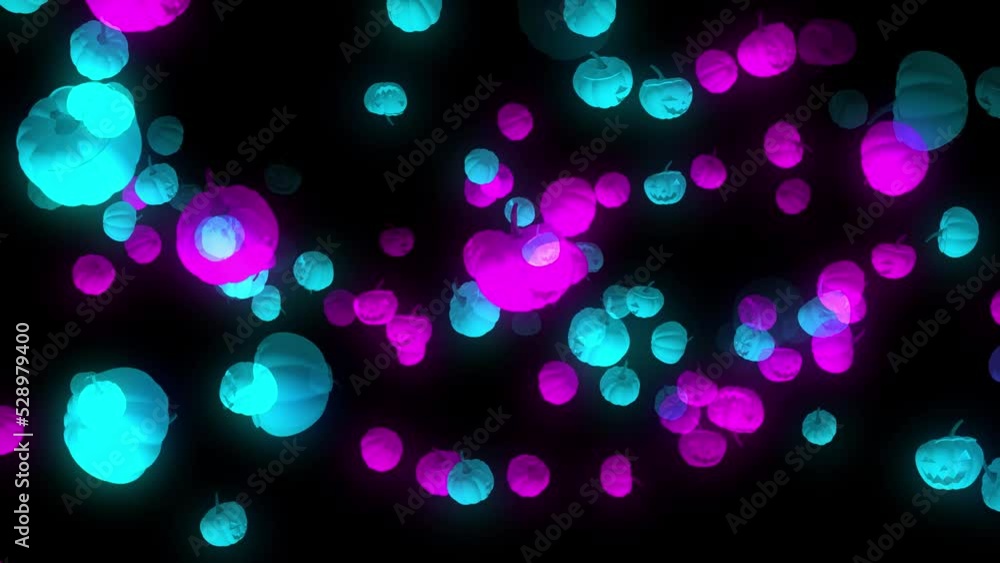 halloween pumpkin loop background material halloween pumpkin loop background material