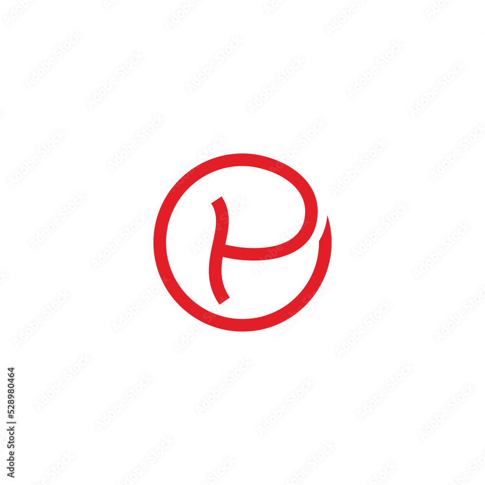 letter et round line geometric logo vector letter et round line geometric logo vector