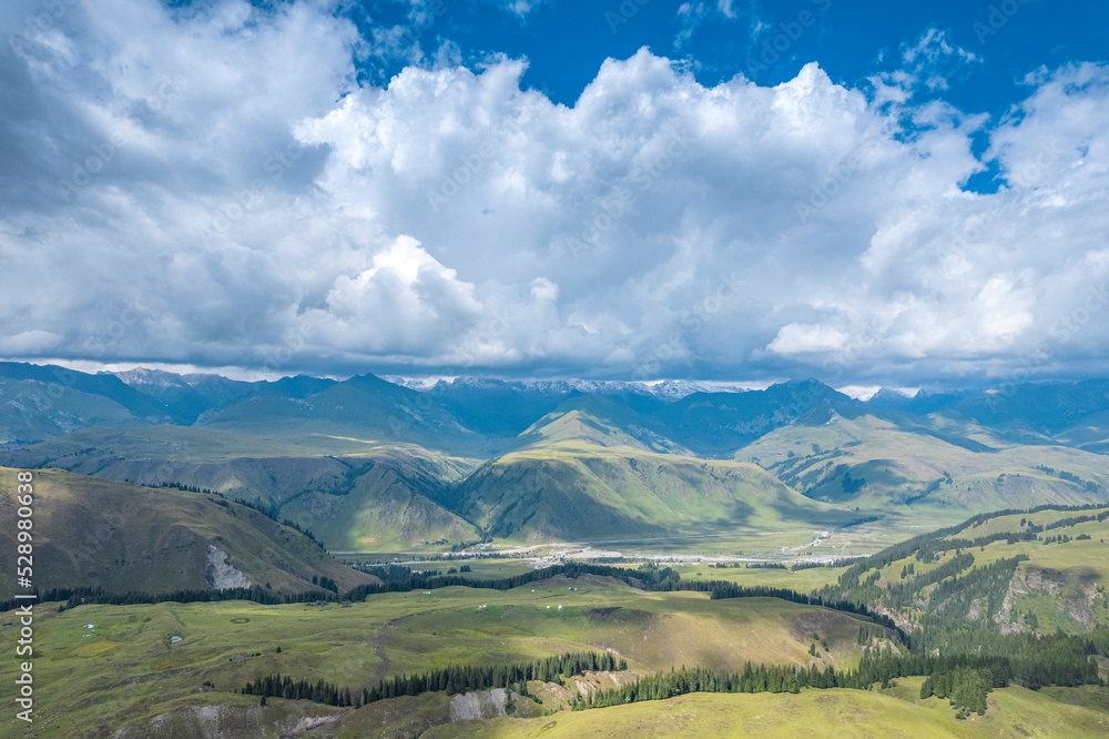 beautiful scenery in Xinjiang China