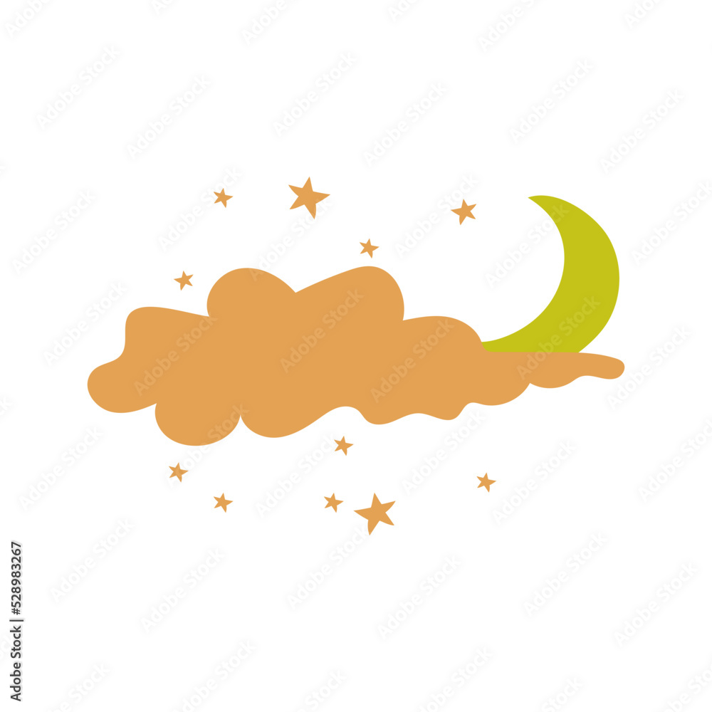 Obraz premium islamic ramadan doodle decoration