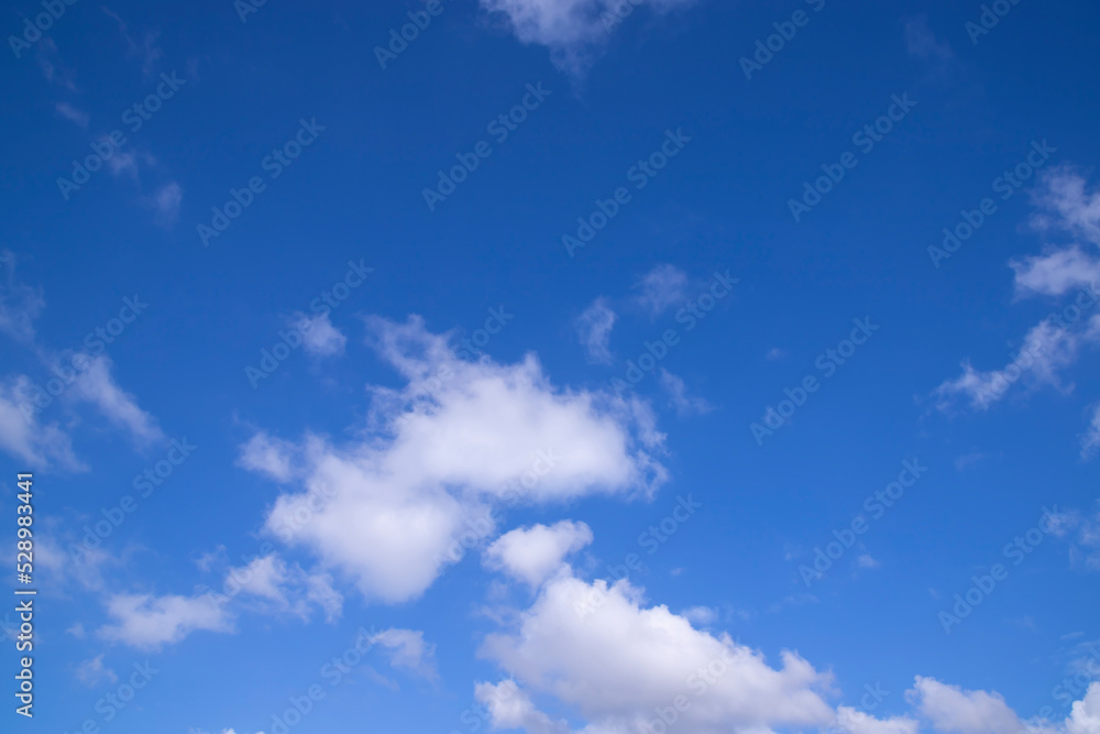 White cloudy Blue Sky natural view White cloudy Blue Sky natural view