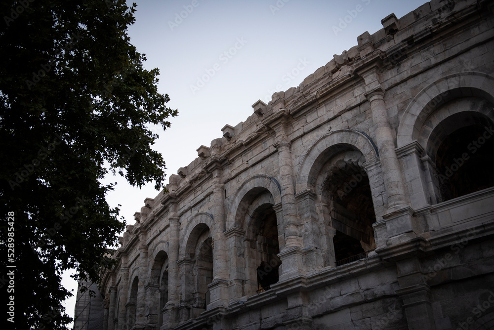 Fototapeta premium The city of Nimes, France