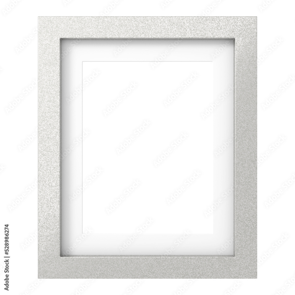 Fototapeta premium 3D frame. Modern frame. 3D decoration.