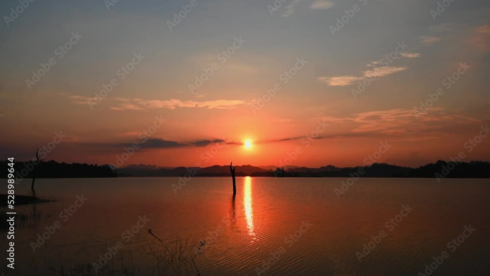 Beautiful sunset view of Pom pee view point.Pom Pee viewpoint is located in Khao Laem National Park, Thong Pha Phum district, Kanchanaburi province
Beautiful sunset view of Pom pee view point.Pom Pee viewpoint is located in Khao Laem National Park, Thong Pha Phum district, Kanchanaburi province