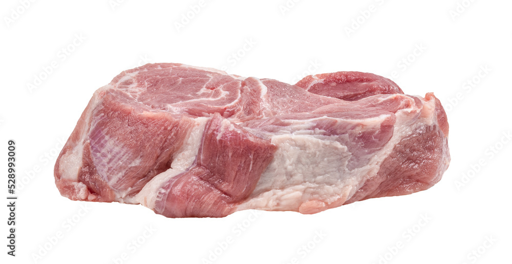 Raw pork isolated on transparent png Raw pork isolated on transparent png