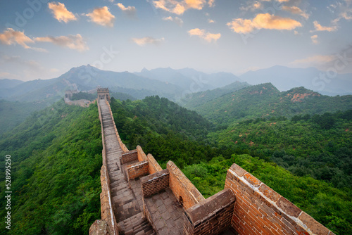 Great Wall of China at the Jinshanling photo