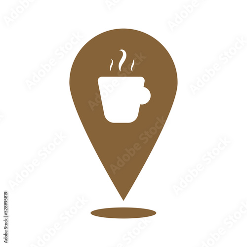 Coffee time. Logotype coffee. Vector illustration.