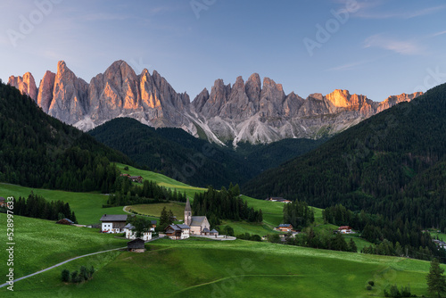 Church of Santa Maddalena and Odle Group