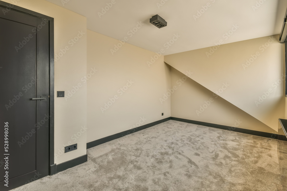 Empty room of a modern flat Empty room of a modern flat