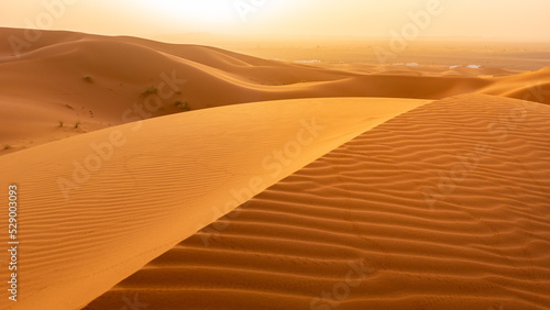 Beautyful Sahara desert at Morrocco