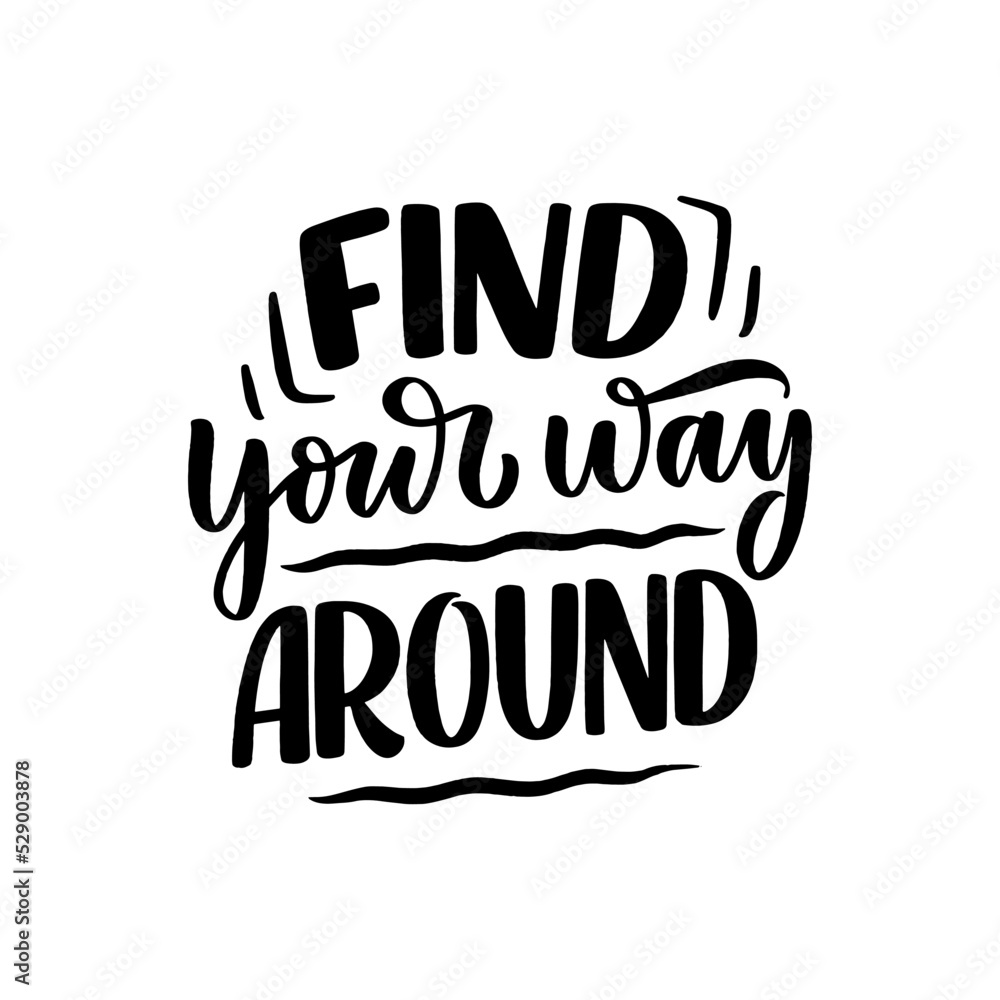 Obraz premium Inspirational quote about Love Yourself. Modern calligraphy. Brush painted letters, vector