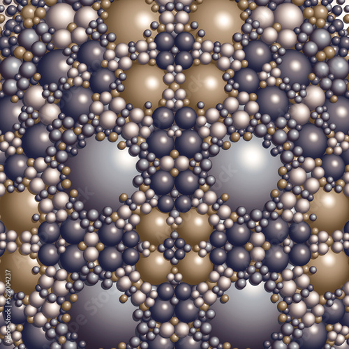 Abstract pearl pattern beautiful background © ivanoel