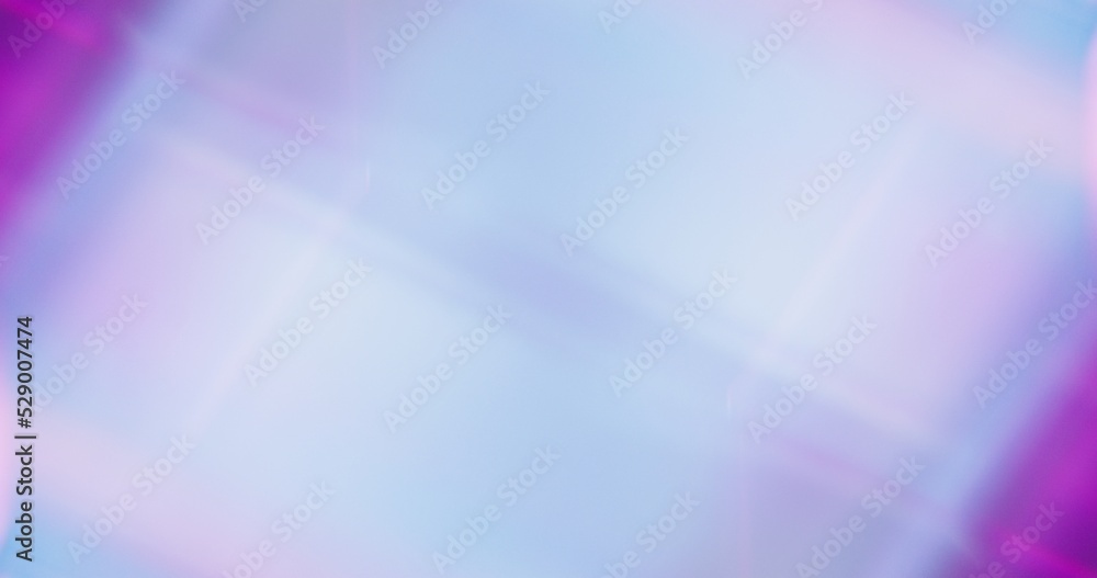 Blur neon light. Glowing background for text. Ultraviolet frame. Defocused digital lavender purple blue color radiance modern abstract copy space wallpaper.