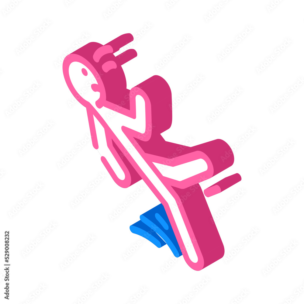 slipped man fall accident isometric icon vector. slipped man fall accident sign. isolated symbol illustration slipped man fall accident isometric icon vector. slipped man fall accident sign. isolated symbol illustration