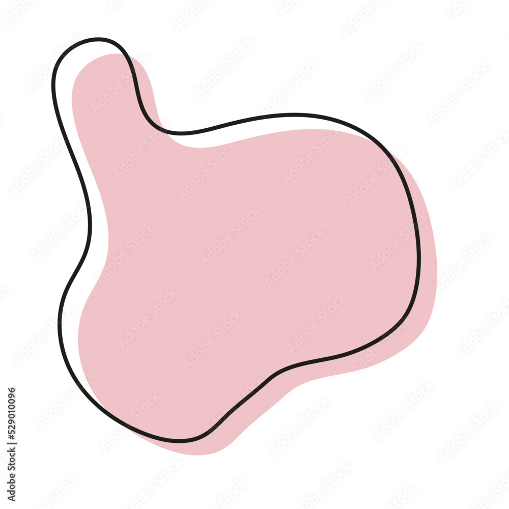 abstract modern blob shape background abstract modern blob shape background