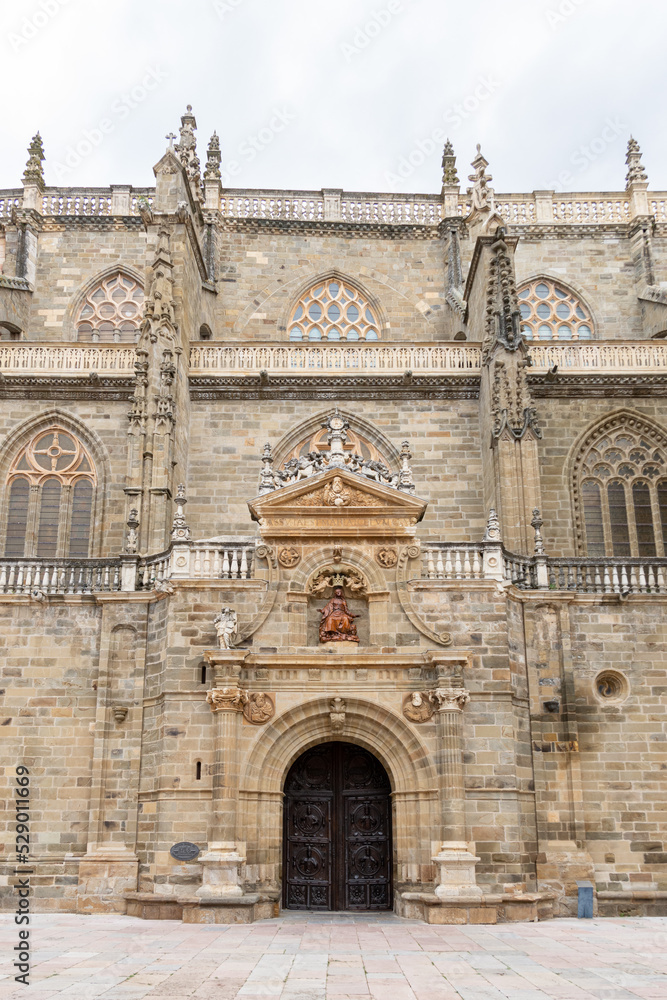 Astorga Cathedral. City on the Camino de Santiago. Leon, Castile and Leon, Spain Astorga Cathedral. City on the Camino de Santiago. Leon, Castile and Leon, Spain
