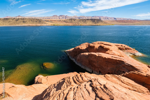 The natural beauty of Sand Hollow State Park in Utah